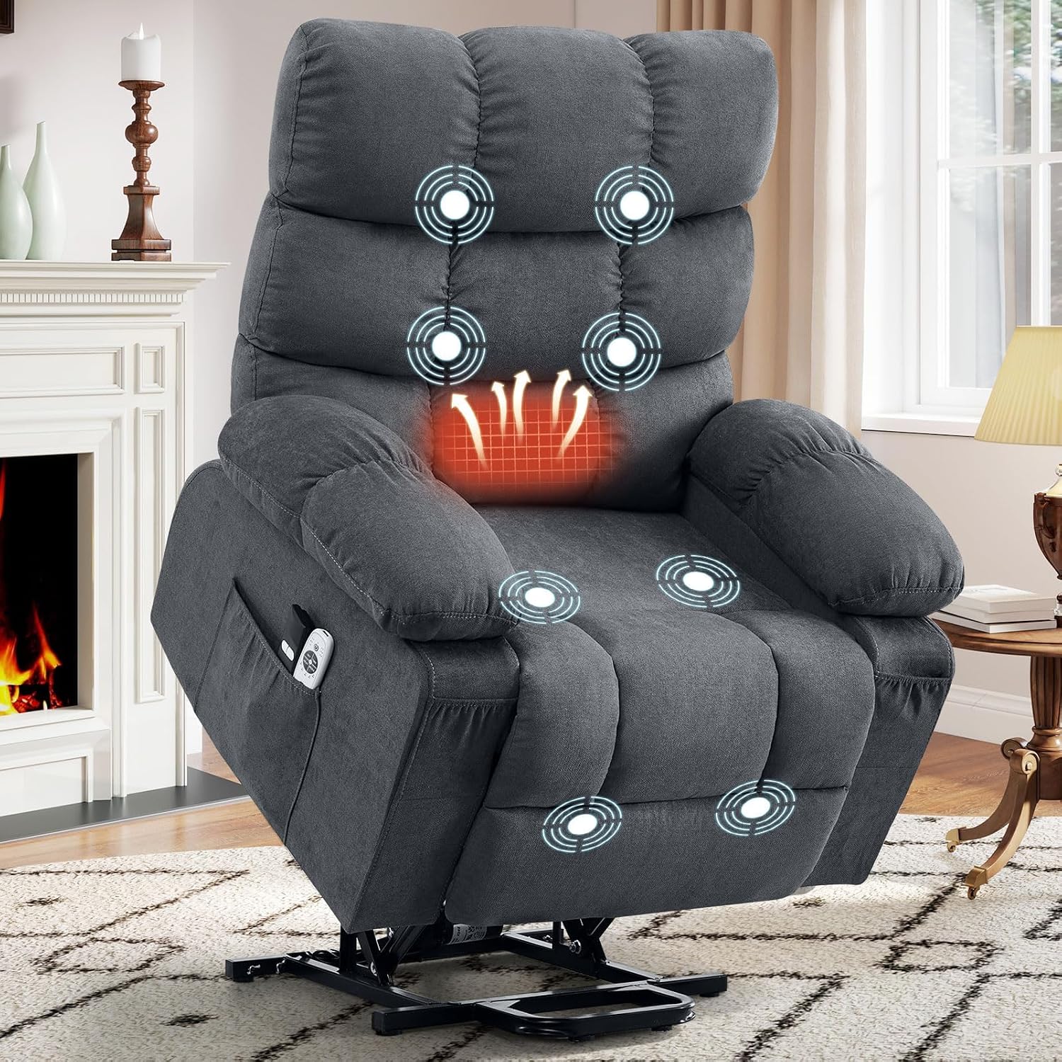Heavy Equipment Lift - Power Lift Recliner Chair for Elderly