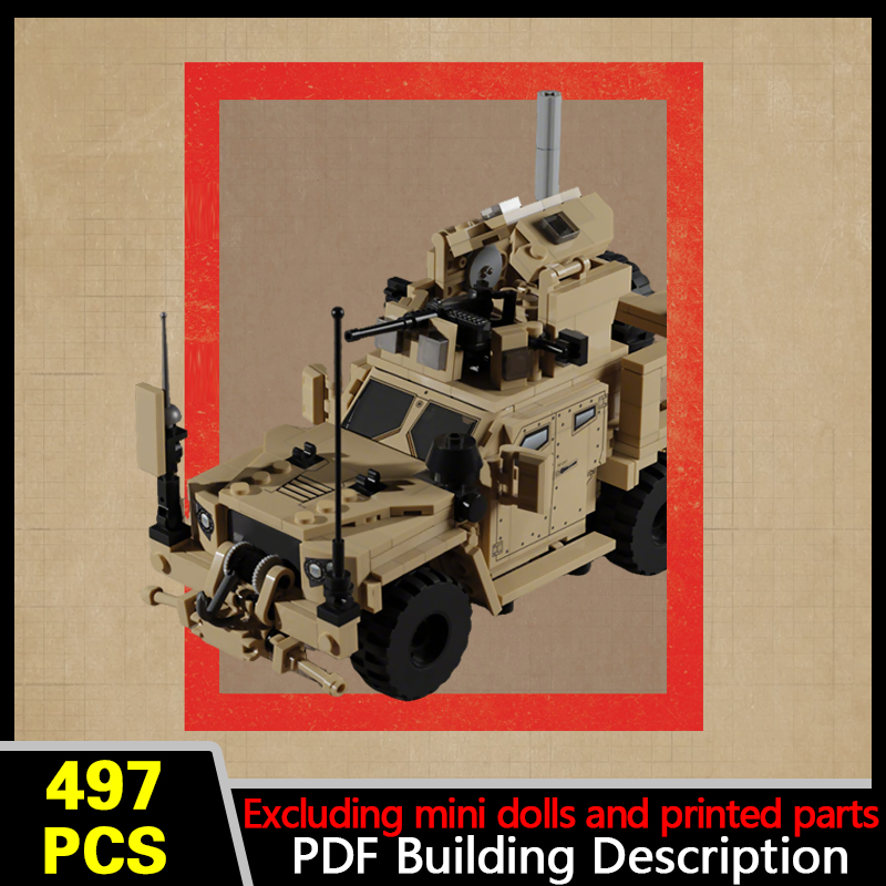 Heavy Equipment Game - M1278 Heavy Guns Carrier Model MOC
