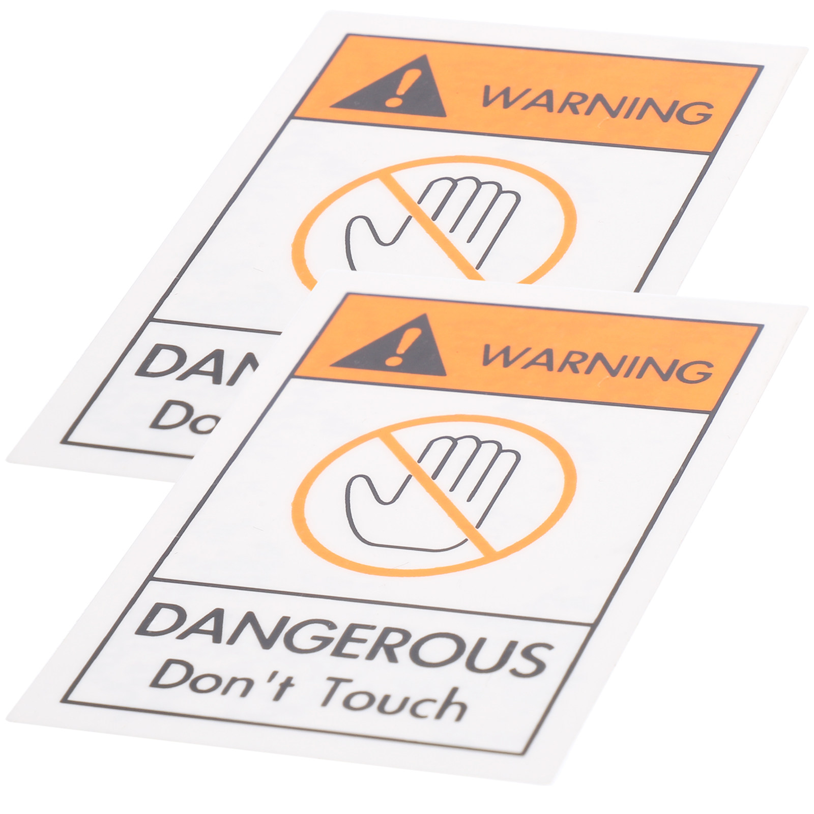 2Pcs Safety Warning Sticker Do - Heavy Equipment Sign recension och pris