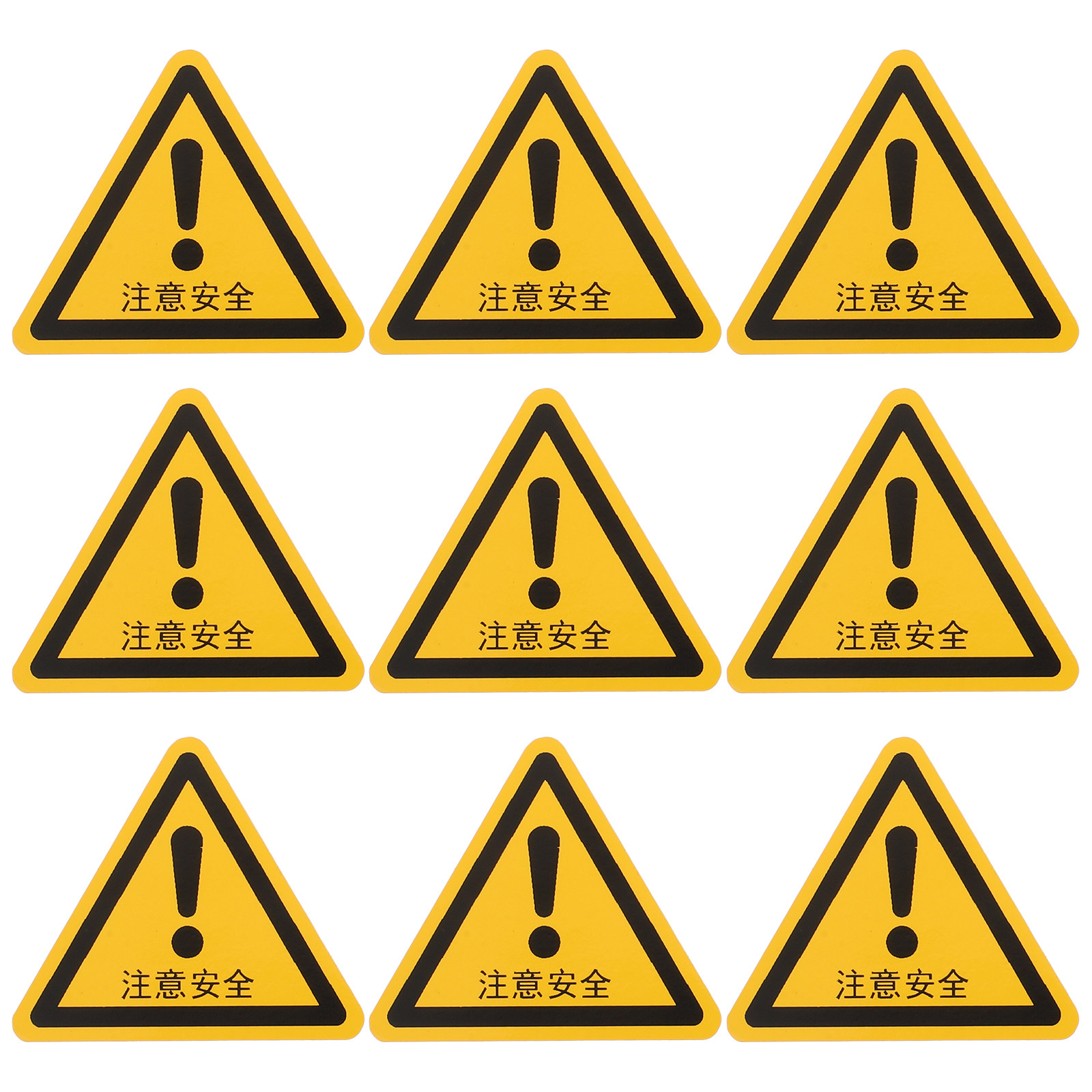 24Pcs Factory Warning Stickers - Heavy Equipment Sign recension och pris