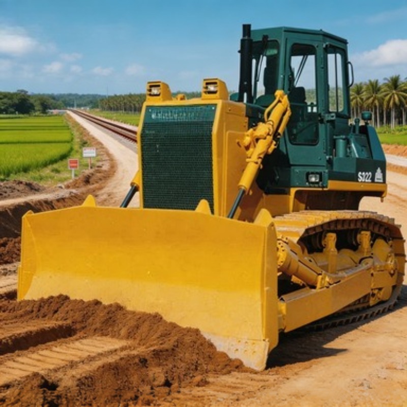 220HP Crawler Bulldozer SD22 D - Heavy Equipment Working recension och pris