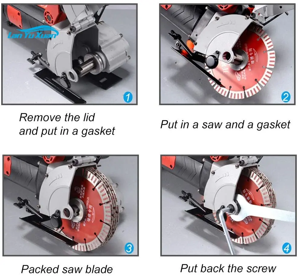 110/220v Wall Grooving Cutting - Brick Cutting Saw recension och pris