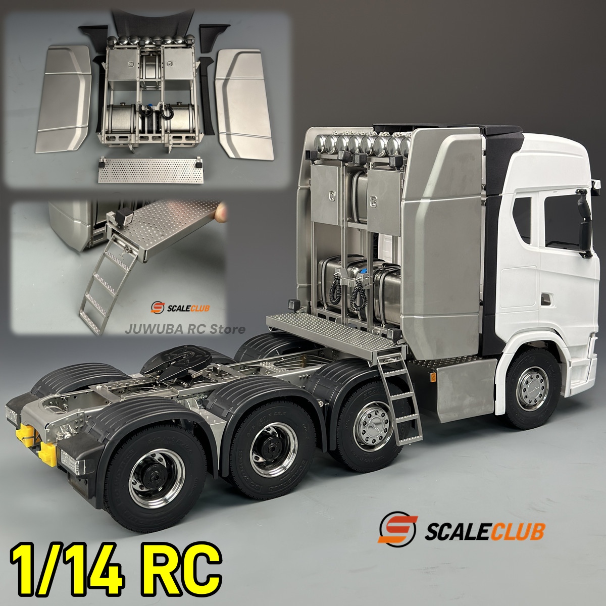 770S 1/14 Truck Cab Equipment  - Heavy Equipment Haulers recension och pris