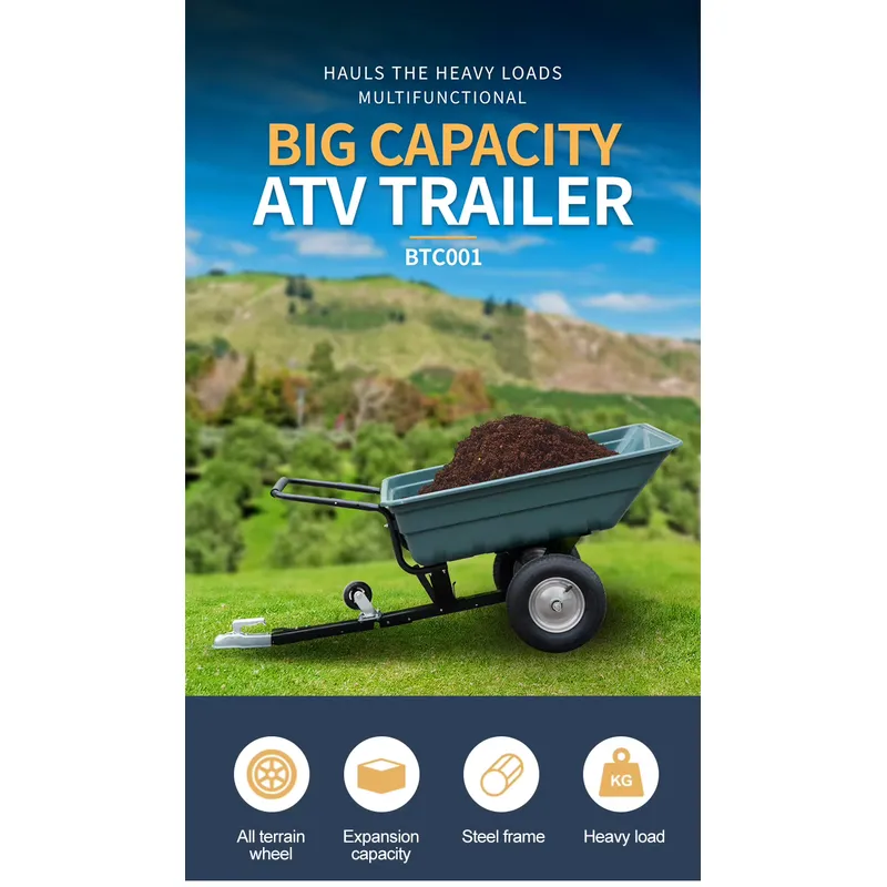 Polymer Tow Behind Dump Swivel - Heavy Equipment Hauling recension och pris