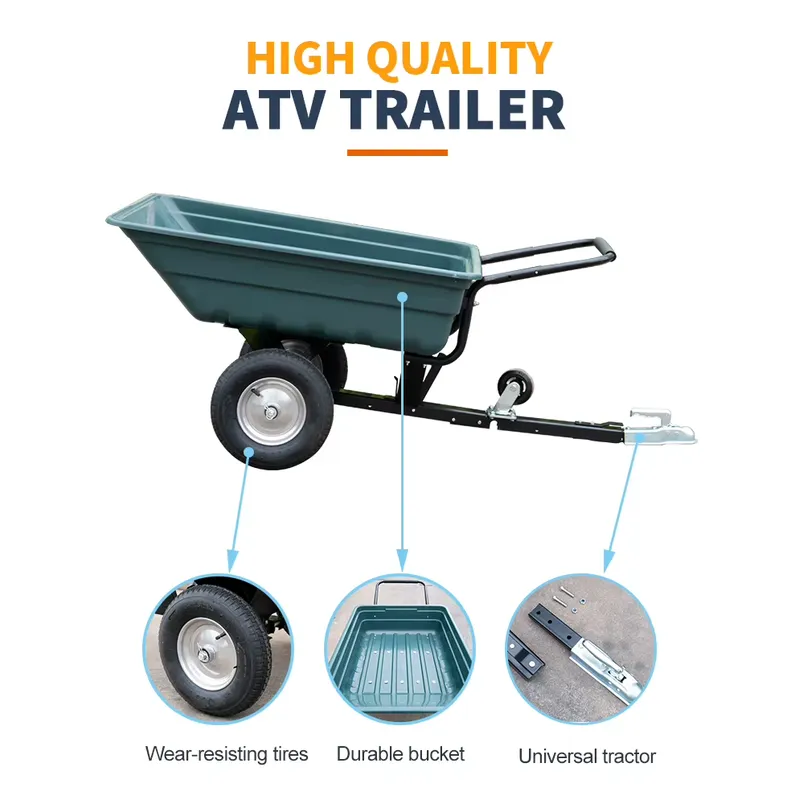 Polymer Tow Behind Dump Swivel - Heavy Equipment Hauling recension och pris