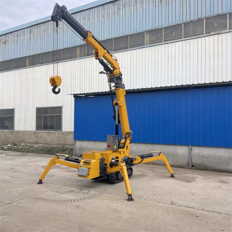 Compact Mini Spider Crane Hydr - Heavy Equipment Lift recension och pris
