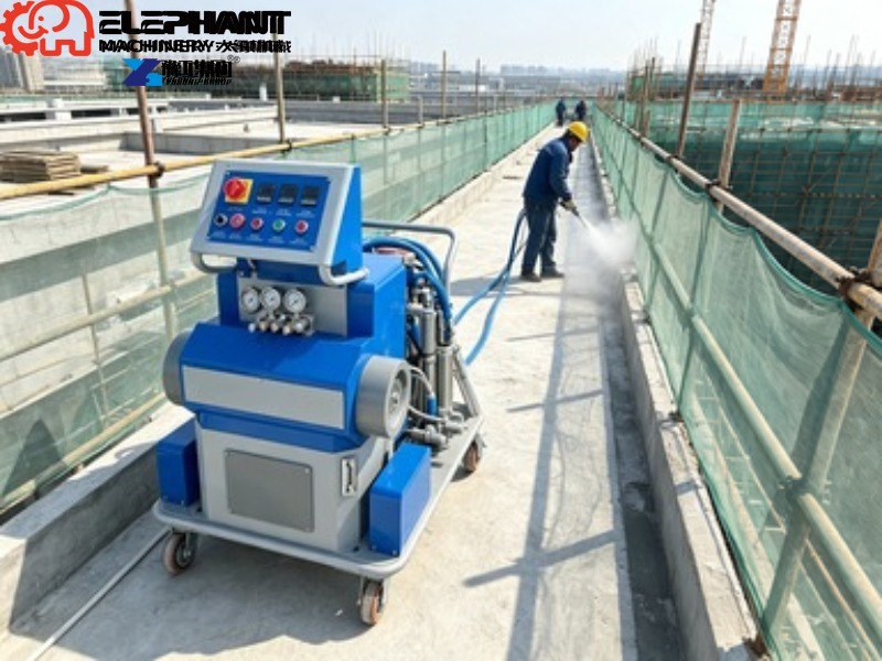 PU Foam Spray Machine High Pre - Heavy Equipment Working recension och pris