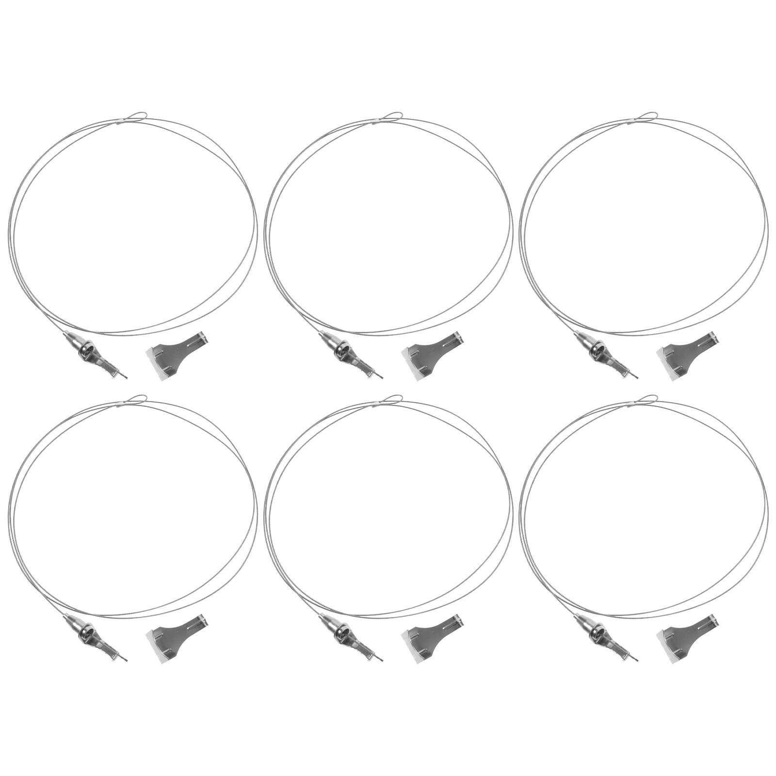 6Sets Picture Rail Hooks Kit H - Heavy Equipment Painting recension och pris