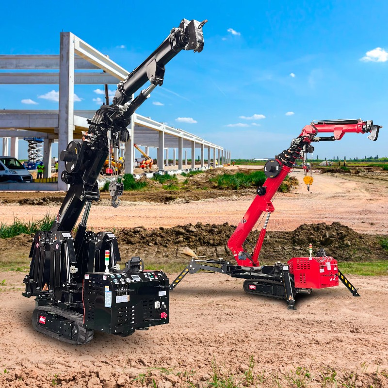 Compact Mini Spider Crane Hydr - Heavy Equipment Lift recension och pris