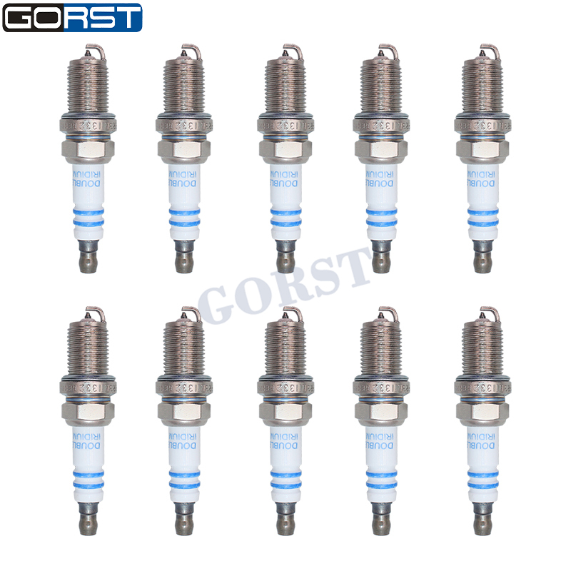 10Pcs M14x1.25 Double Iridium  - Bosch Spark Plug Iridium recension och pris