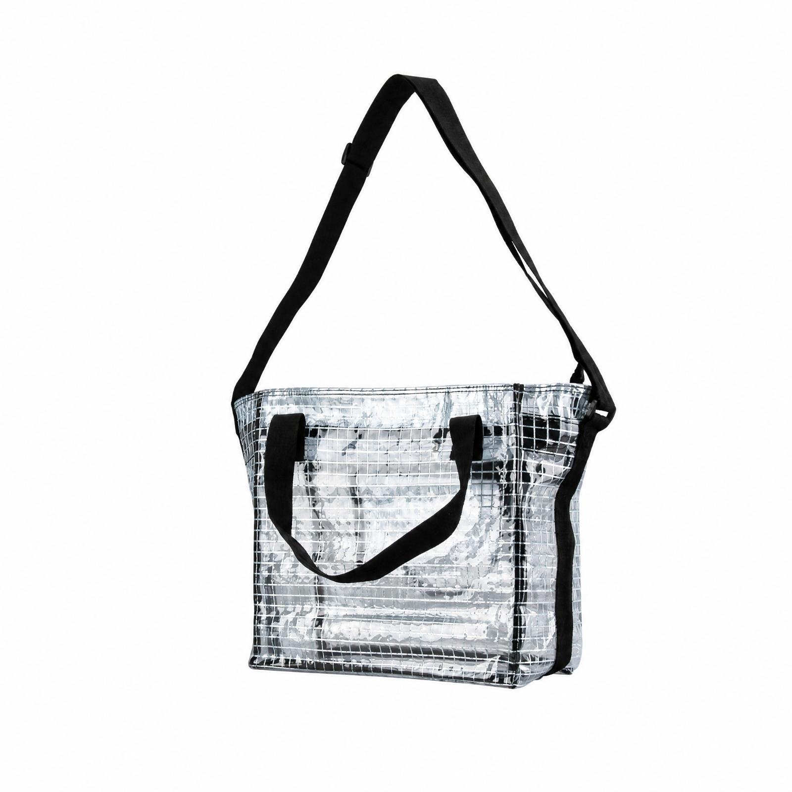 Clear PVC Mesh Carrier Tote Wa - Heavy Equipment Working recension och pris