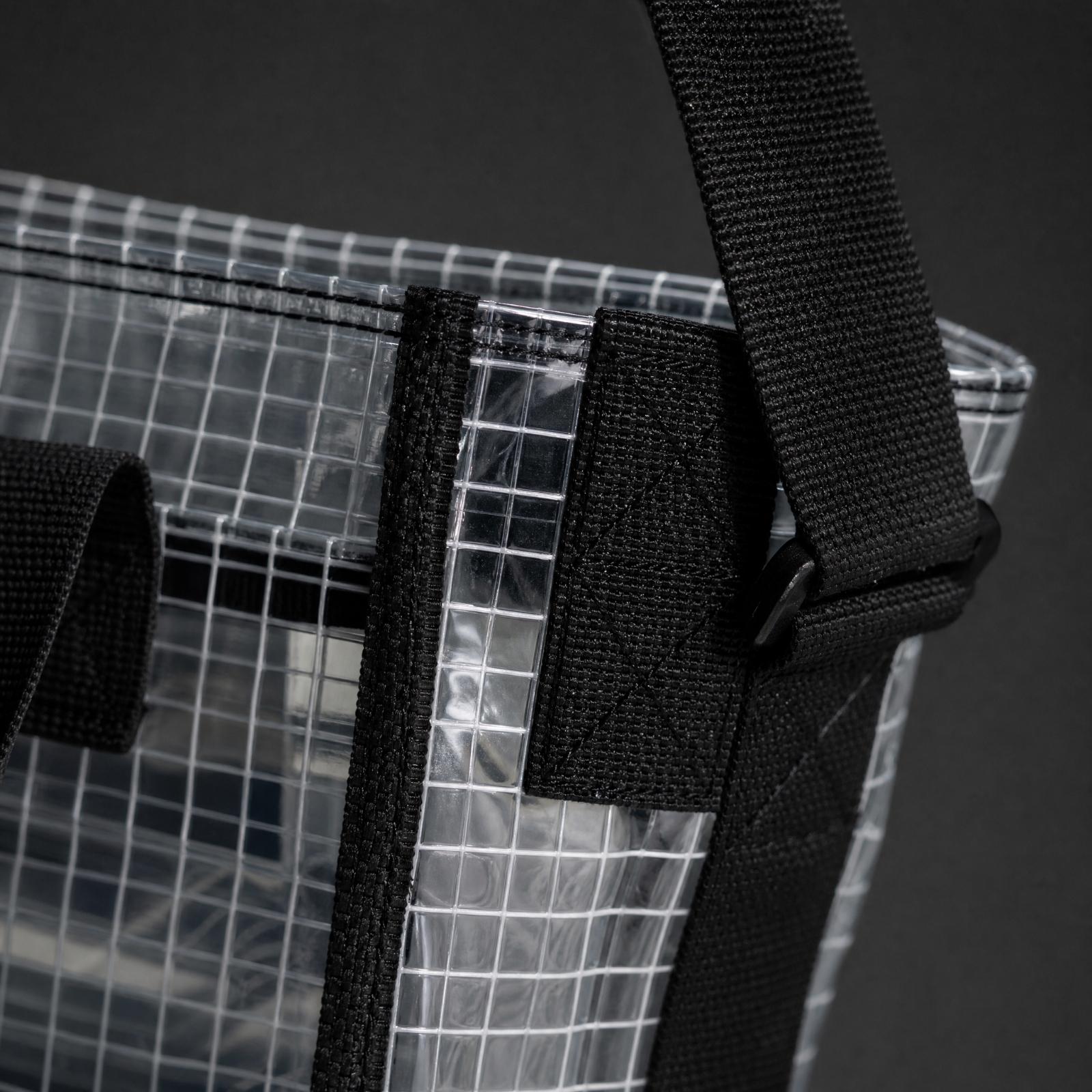 Clear PVC Mesh Carrier Tote Wa - Heavy Equipment Working recension och pris