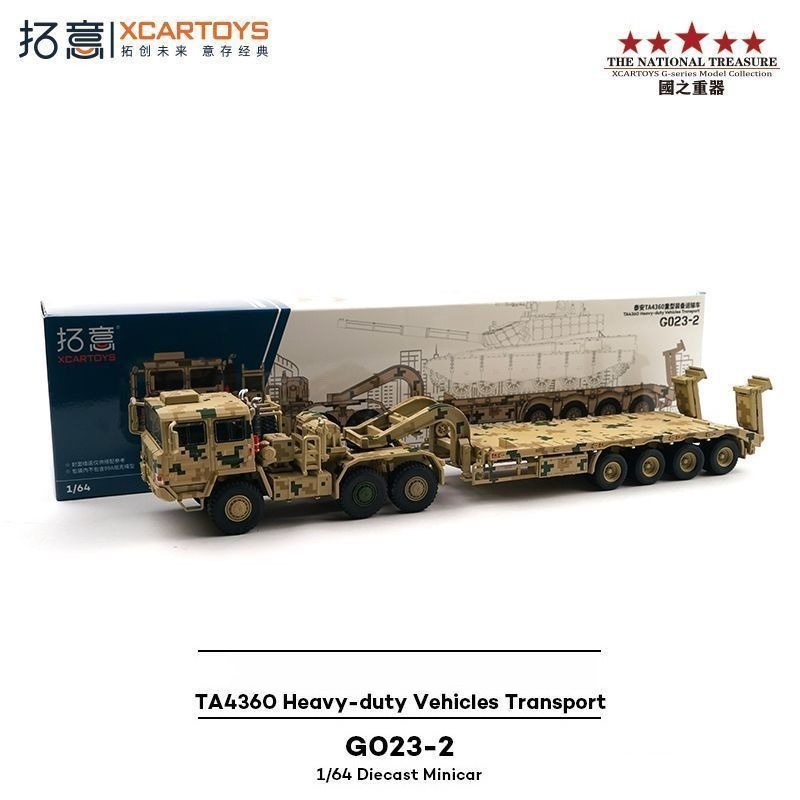 XCARTOYS 1:64 Taian TA4360 Hea - Heavy Equipment Game recension och pris