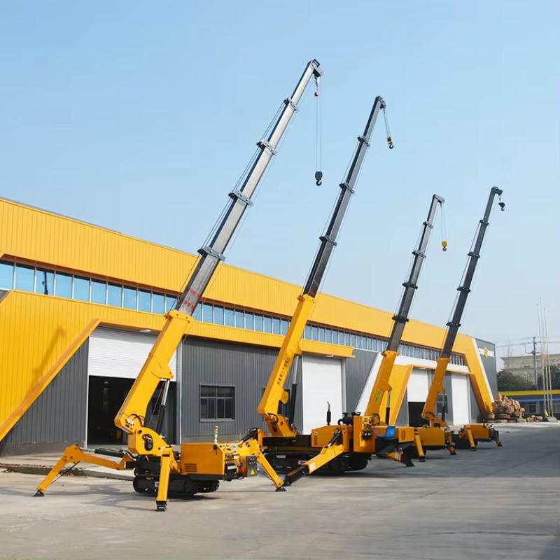 8T Hydraulic Spider Crane Heav - Heavy Equipment Lift recension och pris