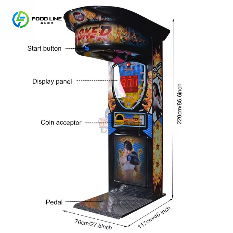 Commercial Arcade Boxing Punch - Heavy Equipment Game recension och pris
