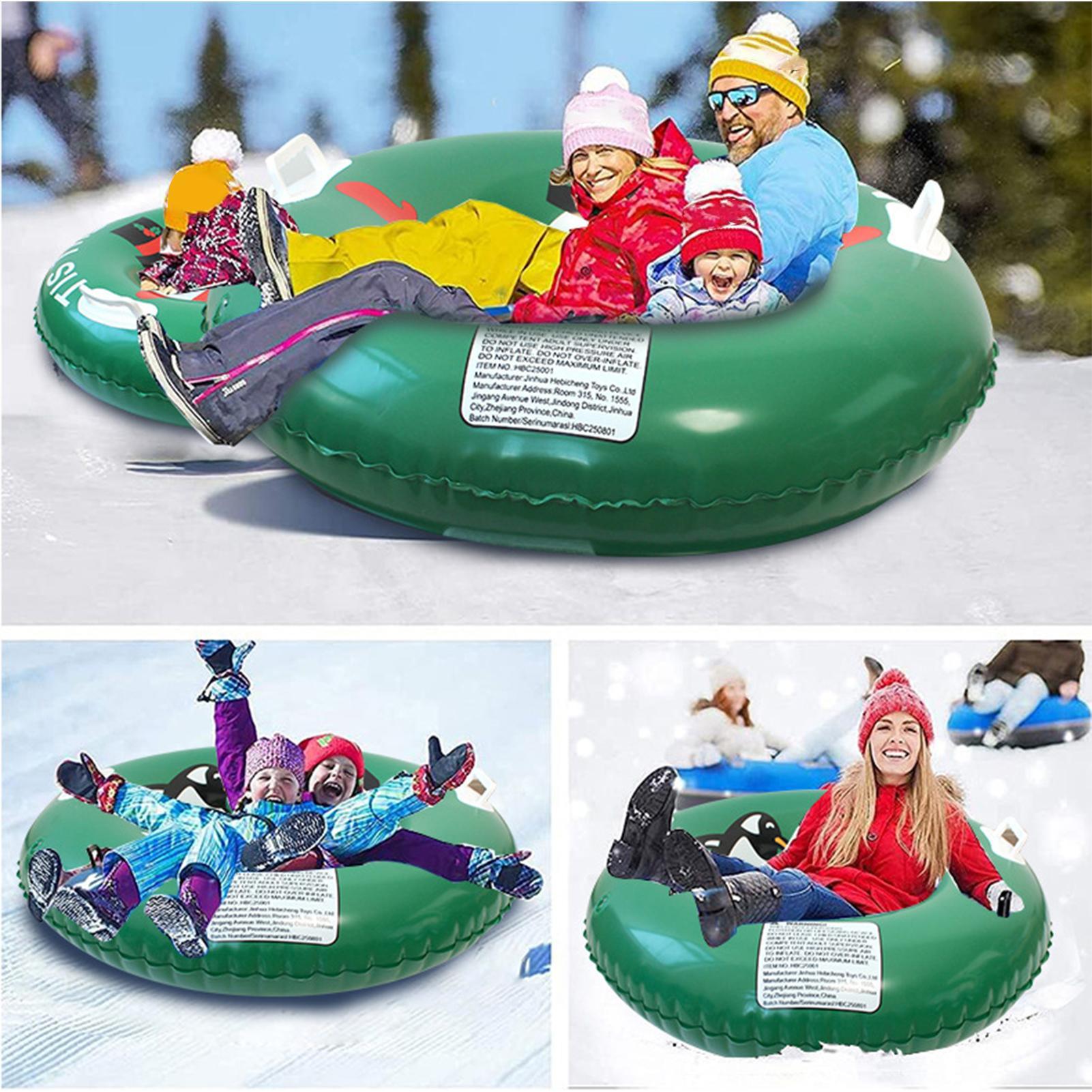 Inflatable Snow Tube, Thickene - Heavy Equipment Youtube For Kids recension och pris